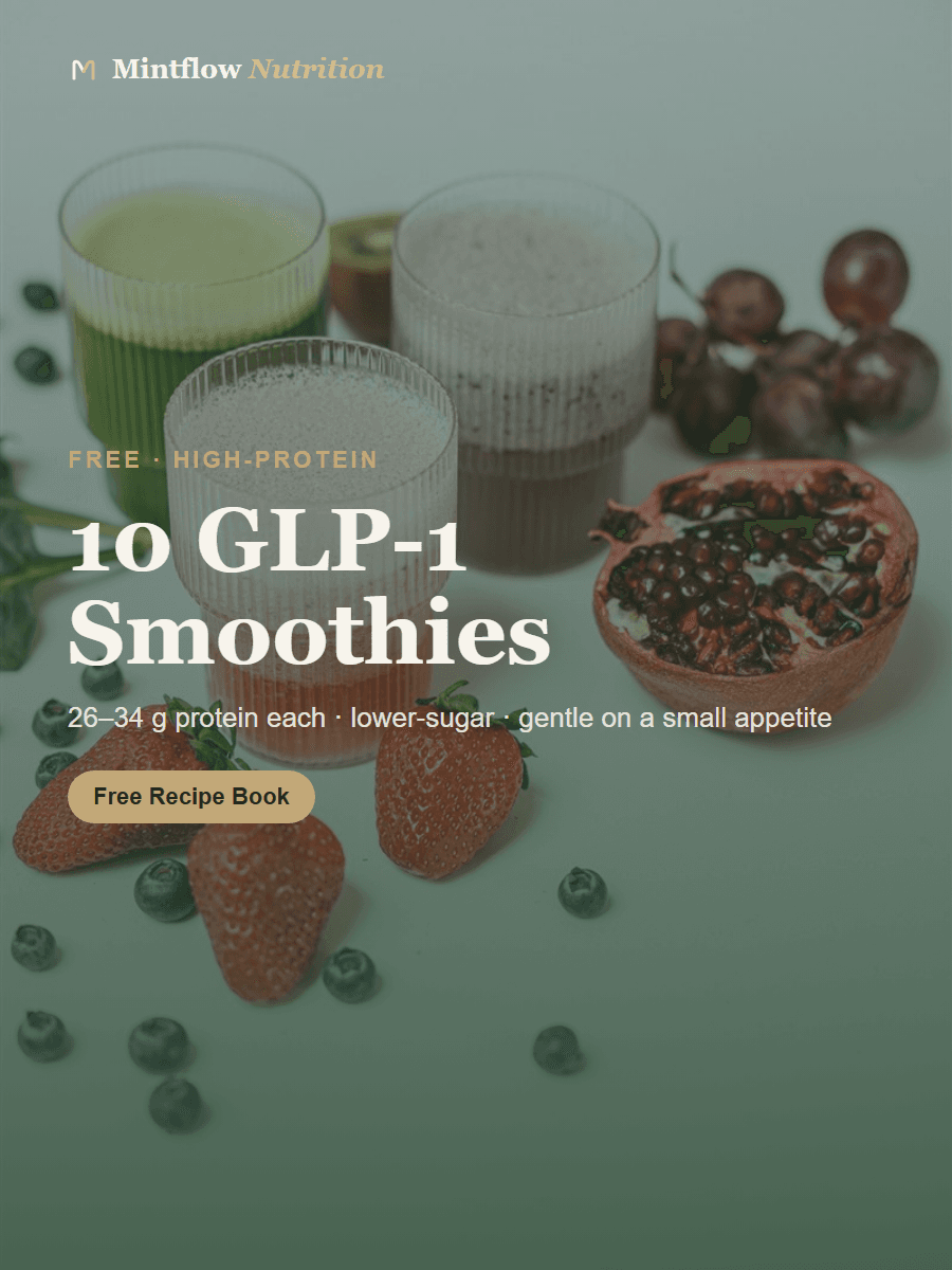 10 High-Protein GLP-1 Smoothies
