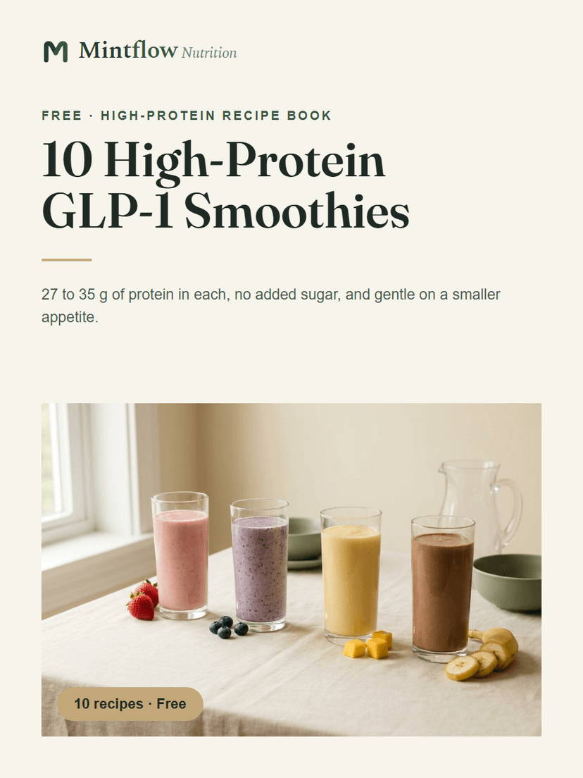 10 High-Protein GLP-1 Smoothies