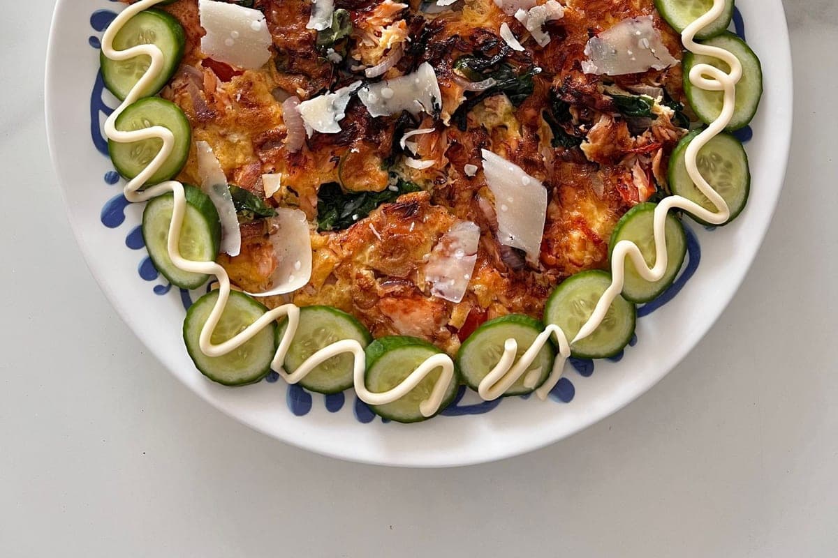 Egg White Veggie Frittata