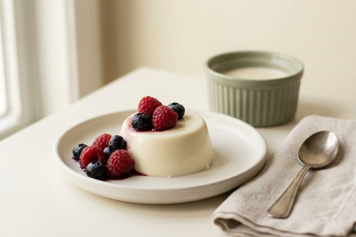 Nature's Ozempic Gelatin (High-Protein Panna Cotta)