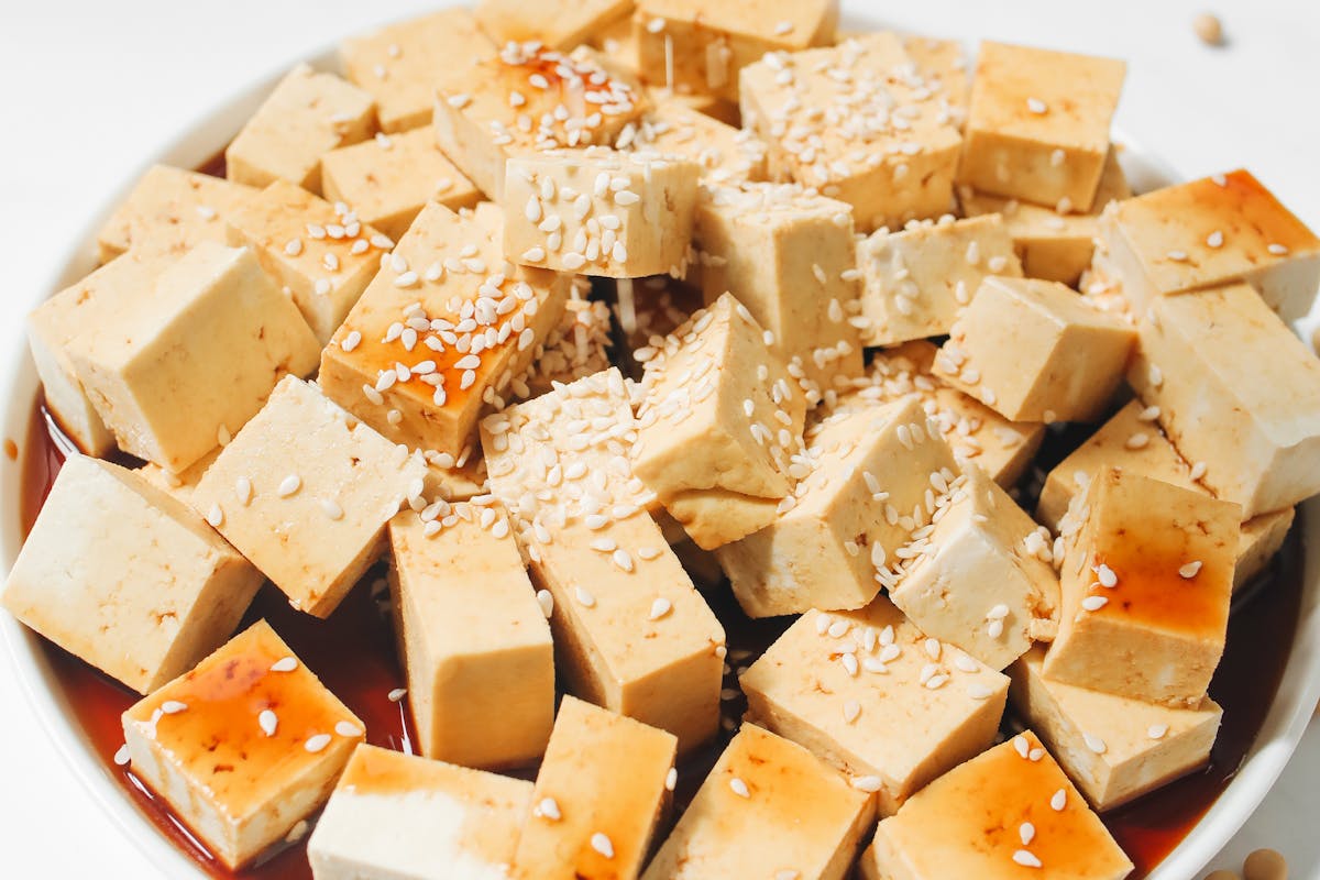Tofu and Edamame Stir-Fry